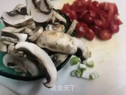 Make Shrooms, fruit soup step 0