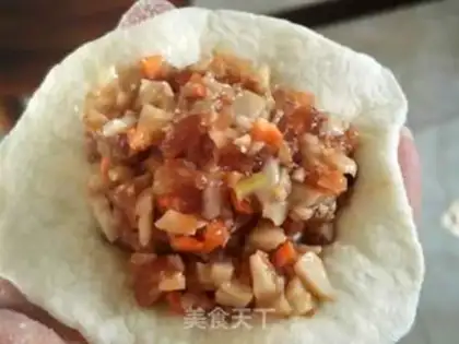 Make Pork abalone carrot bun step 17