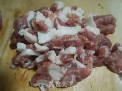 Make ♪ Scrambled meat in the snow step 1