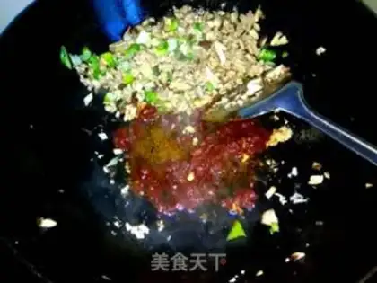 Make Frozen pork noodles step 8