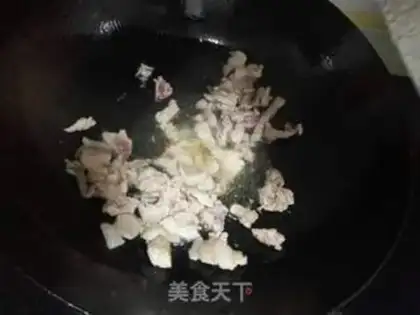 Make ♪ Scrambled meat in the snow step 2