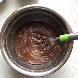 Make Chocolate nut cake step 6