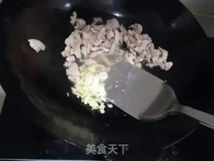 Make ♪ Scrambled meat in the snow step 3