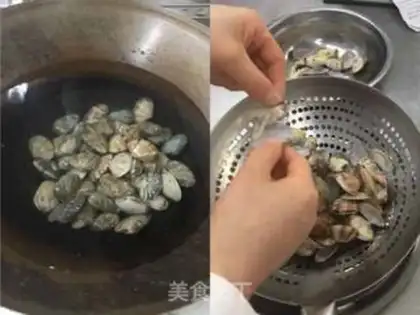 Make Spicy garter step 1