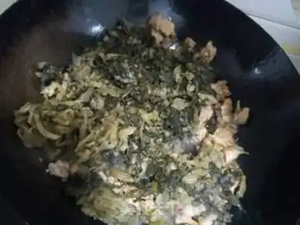 Make ♪ Scrambled meat in the snow step 5