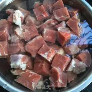 Make A lamb stew step 1
