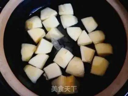 Make Lily apple sugar step 4