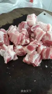 Make Potato burn ribs step 0