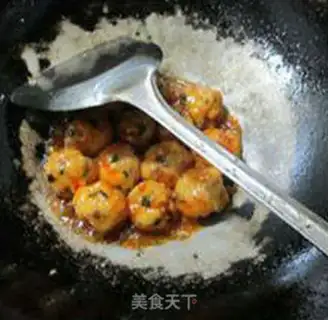 Make Thai sweet spicy tofuballs step 12