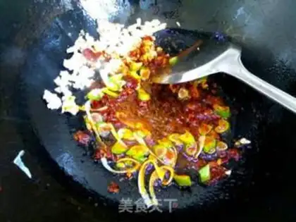 Make Spam noodles step 5