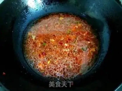 Make Spam noodles step 7