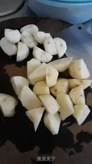Make Potato burn ribs step 5