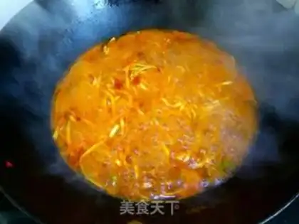 Make Spam noodles step 9