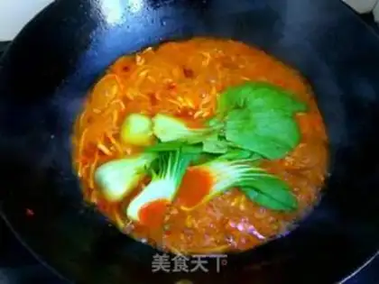 Make Spam noodles step 10