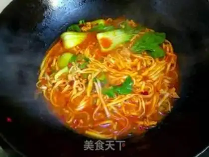 Make Spam noodles step 11