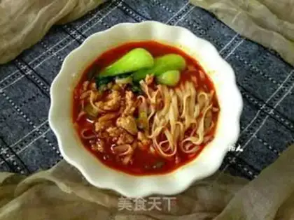 Make Spam noodles step 13