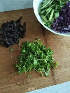Make ♪ ♪ A chrysanthemum cucumber ♪ step 3