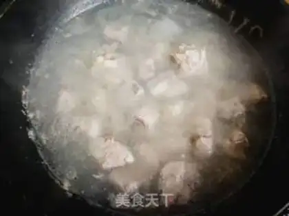 Make Mushroom corn ribs soup step 1