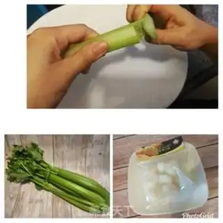 Make CELERY XO FRIED TAPE step 0