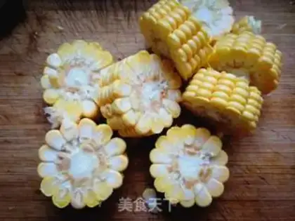 Make Mushroom corn ribs soup step 3