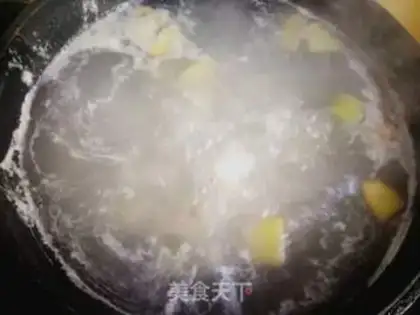 Make Mushroom corn ribs soup step 7
