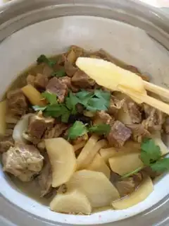 Make The radish cow step 6