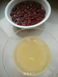 Make "Red dates, sweet rice" step 1