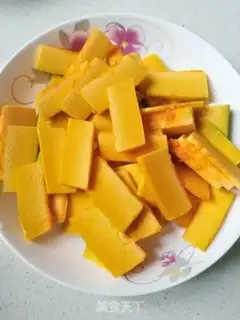 Make Pumpkin bean cake step 0