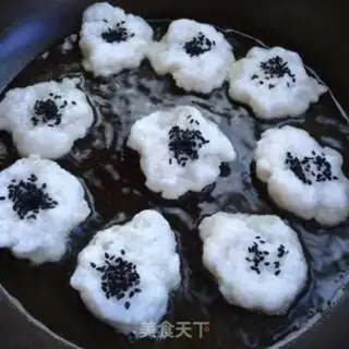 Make Black sesame macabre step 4