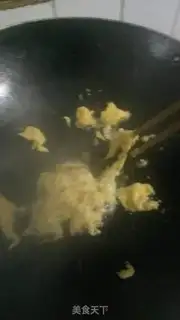 Make Ham and egg rice step 2