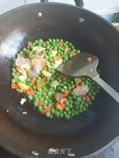 Make Salted peas step 4