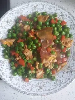 Make Salted peas step 7