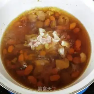 Make Sanye cuisine soup step 4