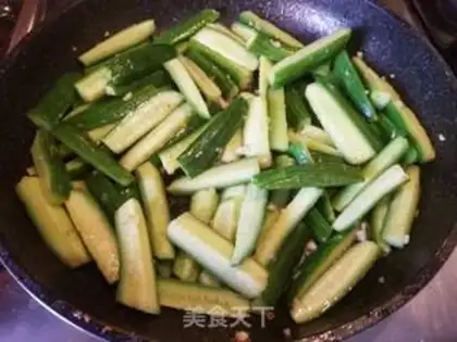 Make cucumber fried chicken step 8