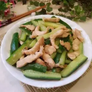 Make cucumber fried chicken step 11