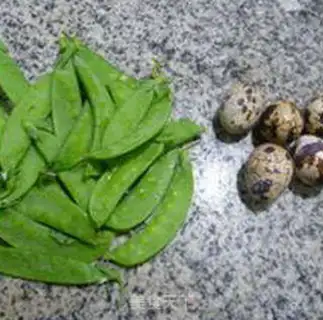 Make The quail egg, the black mollusk beans step 0