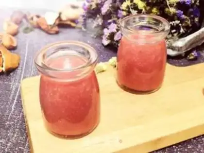 Make Strawberry pudding step 7