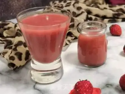 Make Strawberry pudding step 8
