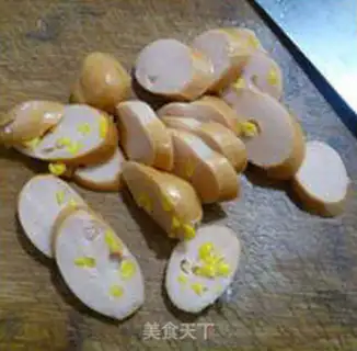 Make Corn dog intestines step 4
