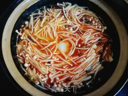Make Dove soup makes rice powder step 3
