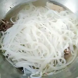 Make Dove soup makes rice powder step 6