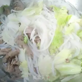 Make Dove soup makes rice powder step 8