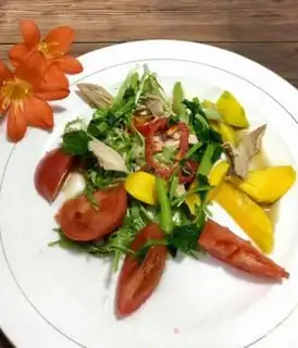 Make Chicken mango salad step 10