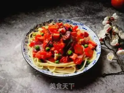 Make Tomato Italy Noodles step 10