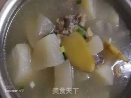 Make Piggy radish soup step 5