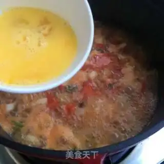 Make Crab mushroom tomato soup step 8