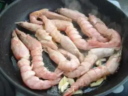 Make Wild red shrimp step 3