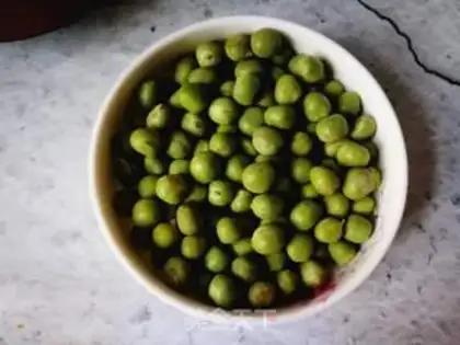 Make Peas and rice step 0