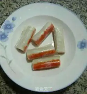 Make Snowcrab fried eggs step 2