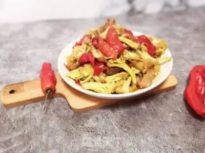 Make Paprika sauerkraut step 11